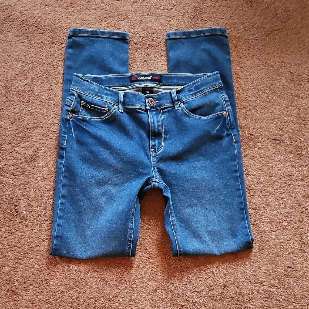Jordache Girls Slim Fit Jeans Size 16 Youth JZ139145